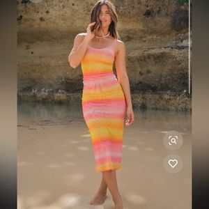 Skatie x Rocky Barnes Jenifer dress sunrise size L